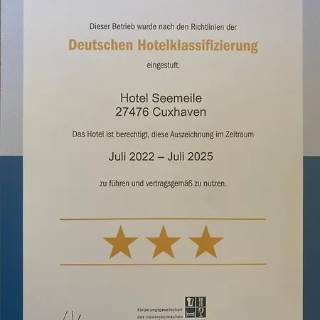 Seemeile 3* Cuxhaven